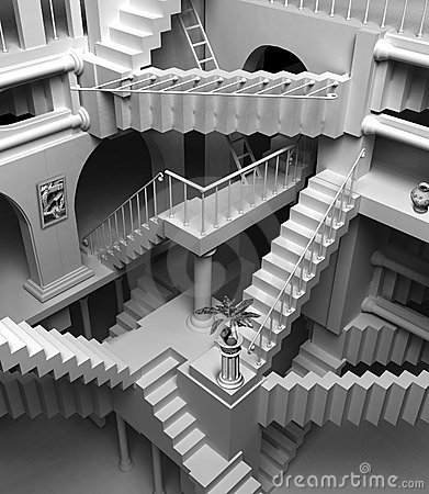 Escaleras de Escher